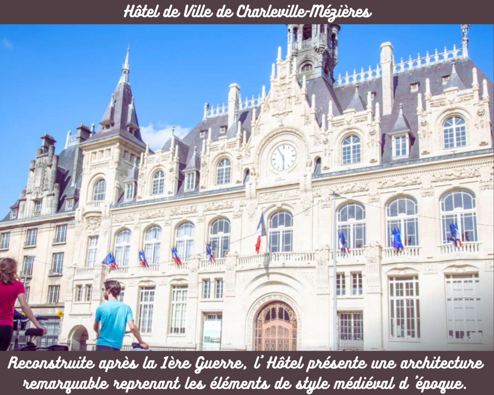 Charleville-Mezieres: Belle Vue Place Ducale Exterior foto
